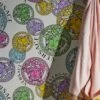 Versace Tapete Medusa Bunt