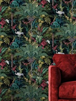 Tapete Melora Türkisblau