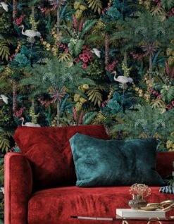 Tapete Melora Türkisblau -Tapetengeschäft Melora B 104571 2880x1440