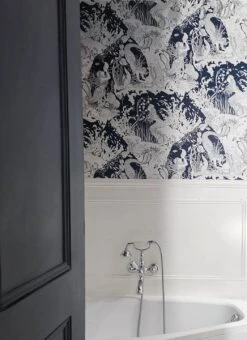 Tapete Mermaids Dunkelblau -Tapetengeschäft Mermaids M 355221 2880x1440