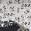 Tapete Mickey Sketches Weiss