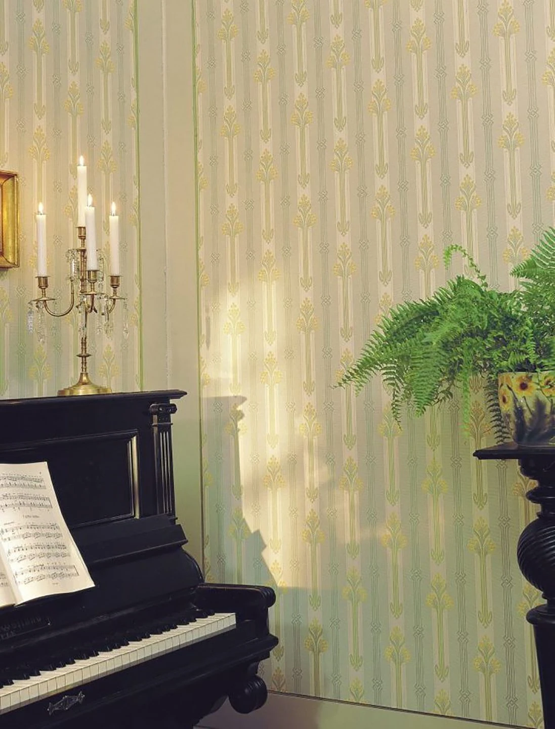 Tapete Midela Safrangelb 2 Tapete Midela Safrangelb – Bild 2