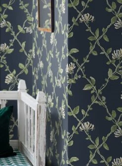 Tapete Midori Graublau