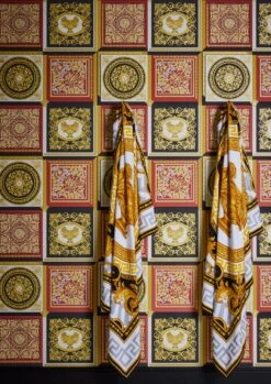 Versace Tapete Minerva Rot -Tapetengeschäft Minerva C 410981 2880x1440