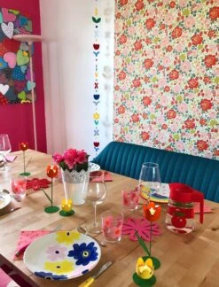 Tapete Morgana Rotorange -Tapetengeschäft Morgana P 106431 2880x1440