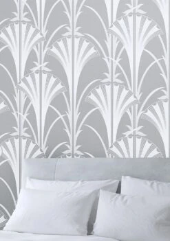 Tapete Morley Silbergrau