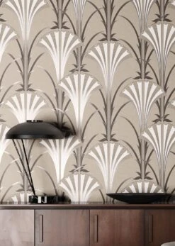 Tapete Morley Beigegrau