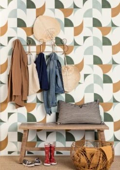 Tapete Moro Olivgrün -Tapetengeschäft Moro B 864513 2880x1440