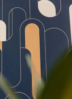 Tapete Morosi Dunkelblau -Tapetengeschäft Morosi A 864521 2880x1440