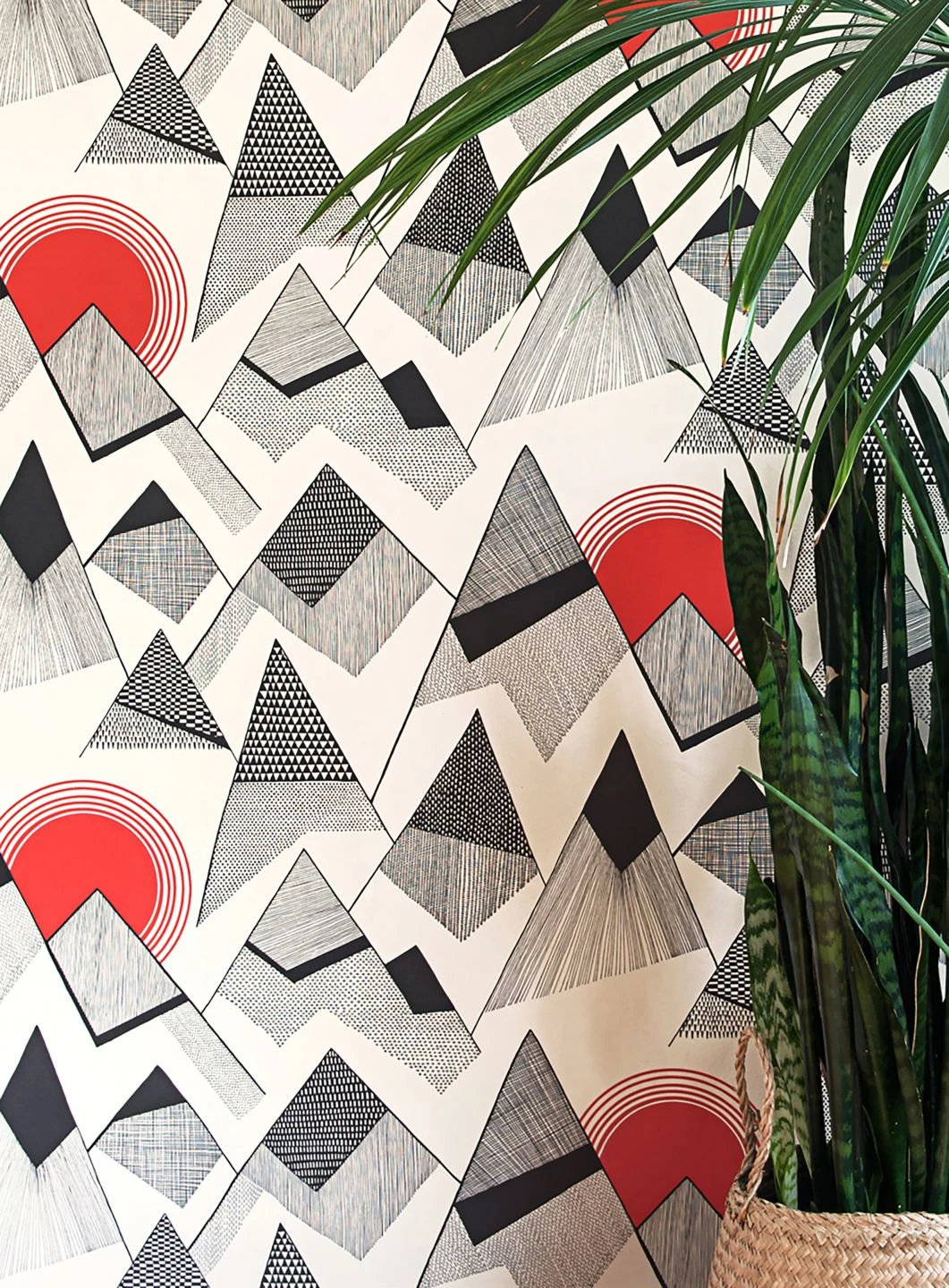 Tapete Mountains Rot 1 Tapete Mountains Rot