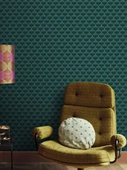 Tapete Moxie Blaugrün -Tapetengeschäft Moxie C 452242 2880x1440