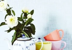 Tapete Mystic Weave 05 Hellblau