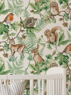 Tapete Nakuru Grüntöne