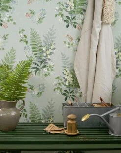 Tapete Niobe Grasgrün