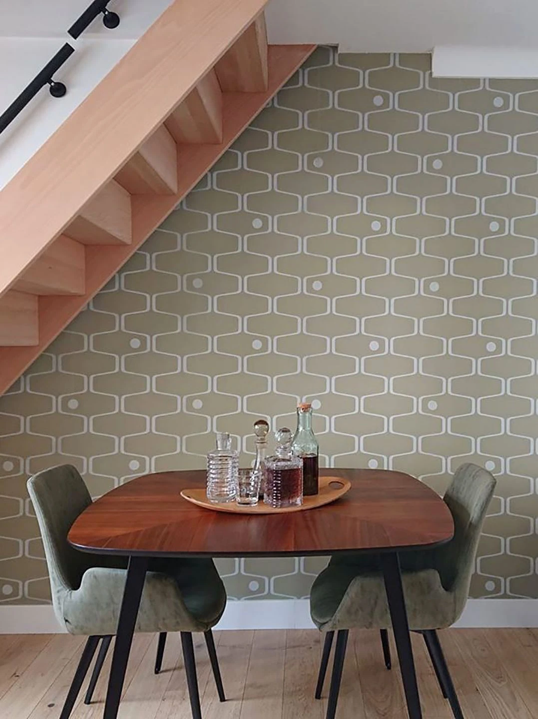 Tapete Nirvanus Hellolivgrün 4 Tapete Nirvanus Hellolivgrün – Bild 4