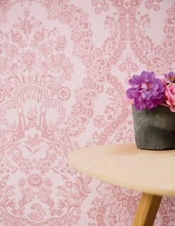 Tapete Nuria Blassrosa -Tapetengeschäft Nuria B 821392 2880x1440