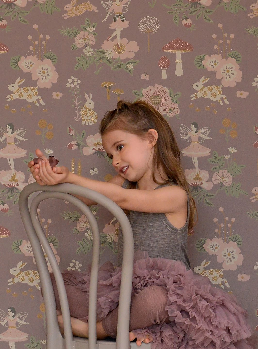 Tapete Old Garden Grauviolett 4 Tapete Old Garden Grauviolett – Bild 4