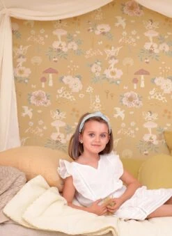 Tapete Old Garden Beige -Tapetengeschäft Old Garden D 389411 2880x1440