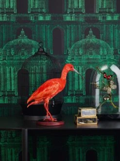 Tapete Ophelia Grün Schimmer