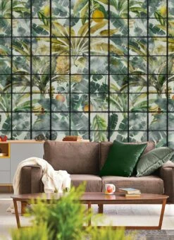 Wandbild Orangerie Grün -Tapetengeschäft Orangerie B 725031 2880x1440