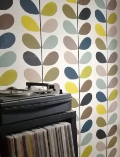 Tapete Osiris Olivgrün -Tapetengeschäft Osiris E 461012 2880x1440