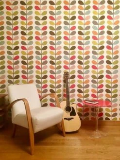 Tapete Osiris Rot -Tapetengeschäft Osiris M 461011 2880x1440