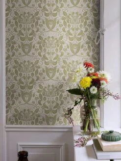 Tapete Oskari Cremeweiss