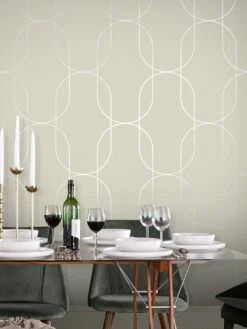 Tapete Palazzo Kieselgrau