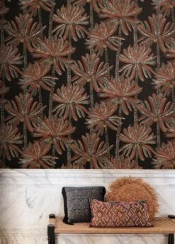 Tapete Palm Springs Kupferbraun -Tapetengeschäft Palm Springs B 626081 2880x1440