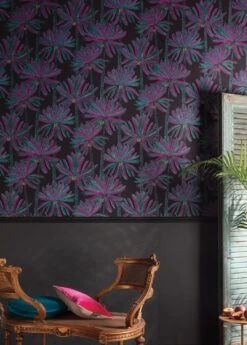 Tapete Palm Springs Violett 7 Tapete Palm Springs Violett -Tapetengeschäft Palm Springs B 626082 2880x1440