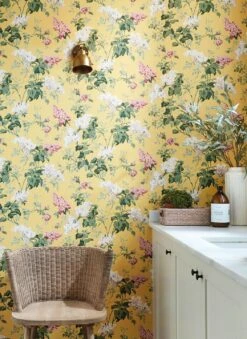 Tapete Colbert Hellgelb 7 Tapete Colbert Hellgelb -Tapetengeschäft Paloma B 462961 2880x1440