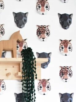 Tapete Panthera 01 Cremeweiss