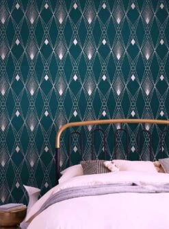 Tapete Paona Wasserblau -Tapetengeschäft Paona B 432092 2880x1440