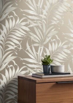 Tapete Paradiso Grauweiss -Tapetengeschäft Paradiso A 431284 2880x1440