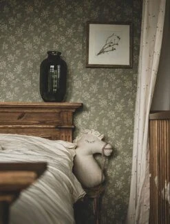 Tapete Patricia Schilfgrün -Tapetengeschäft Patricia I 452021 2880x1440