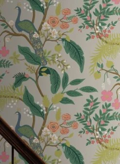 Tapete Peacock Tree Hellgrün -Tapetengeschäft Peacock Tree B 790102 2880x1440