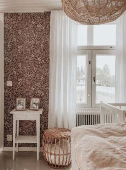 Tapete Pilar Mahagonibraun -Tapetengeschäft Pilar P 451004 2880x1440