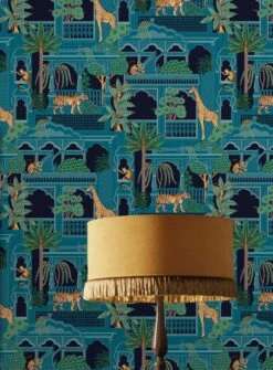 Tapete Plantasia Blautöne -Tapetengeschäft Plantasia A 431813 2880x1440