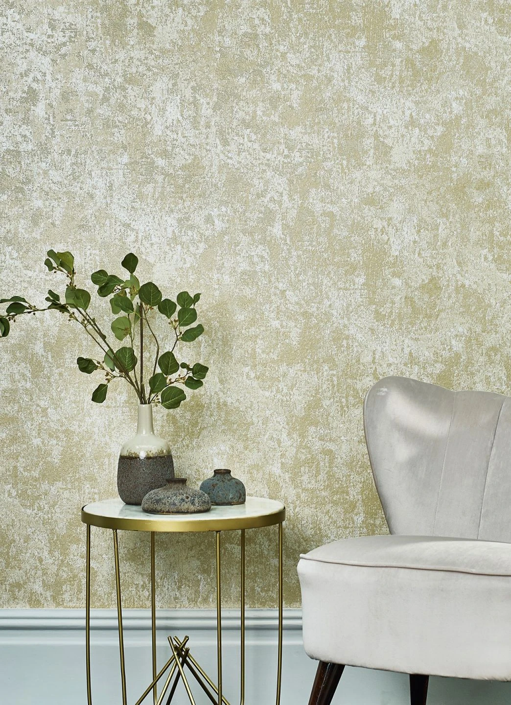 Tapete Plaster Effect Gold Schimmer 1 Tapete Plaster Effect Gold Schimmer