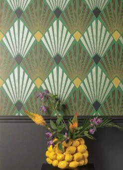 Tapete Pontinius Grün