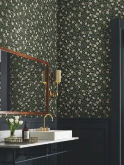 Selbstklebende Tapete Primrose Field Schwarz -Tapetengeschäft Primrose Field 790671 2880x1440