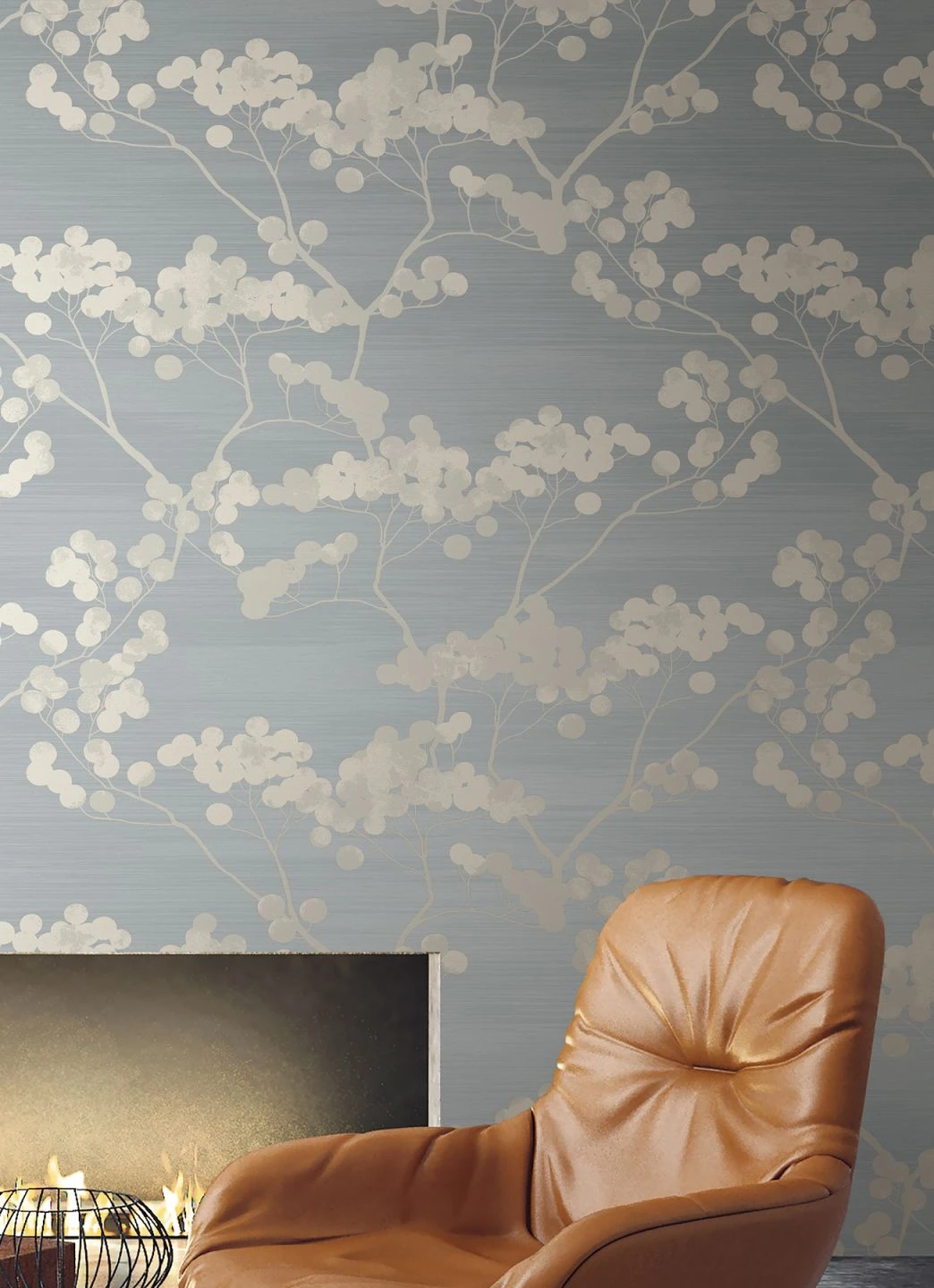 Tapete Rajapur Perlhellgrau 1 Tapete Rajapur Perlhellgrau