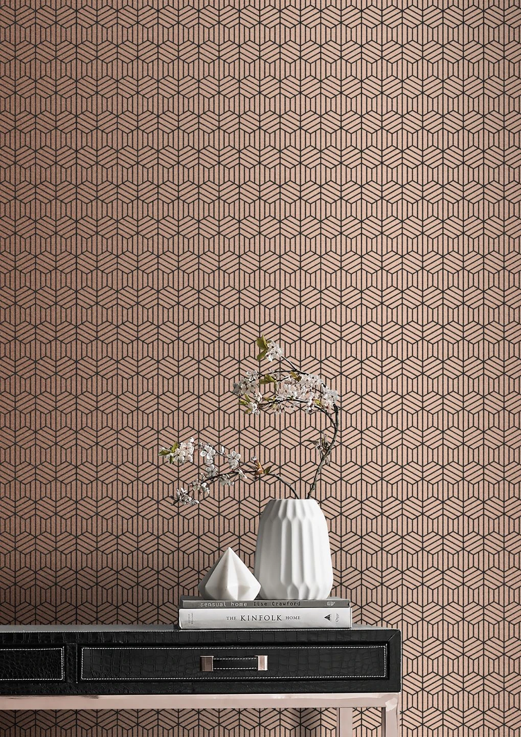 Tapete Rania Rosé Gold 4 Tapete Rania Rosé Gold – Bild 4