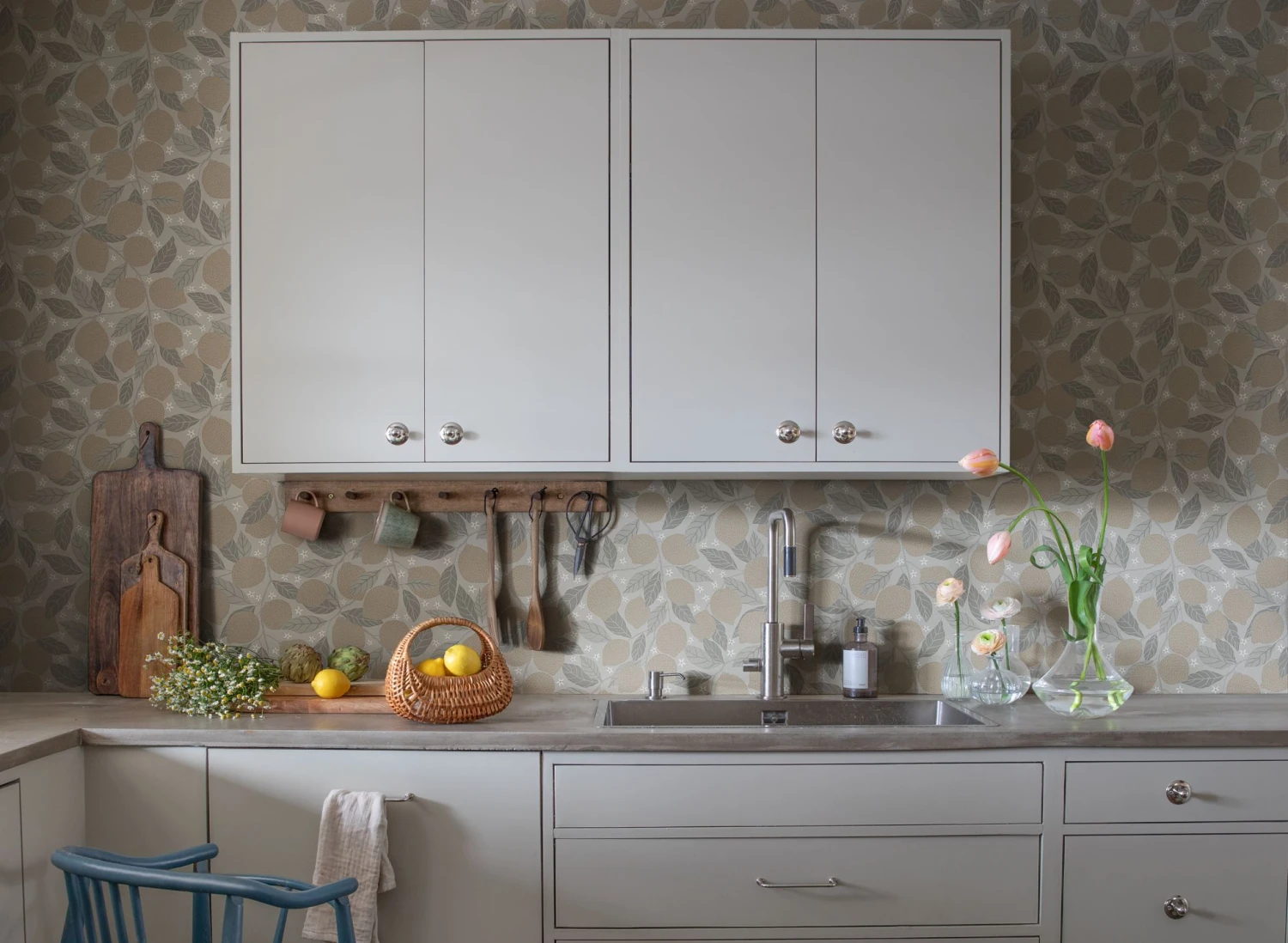 Tapete Raphael Weissgrau 5 Tapete Raphael Weissgrau – Bild 5