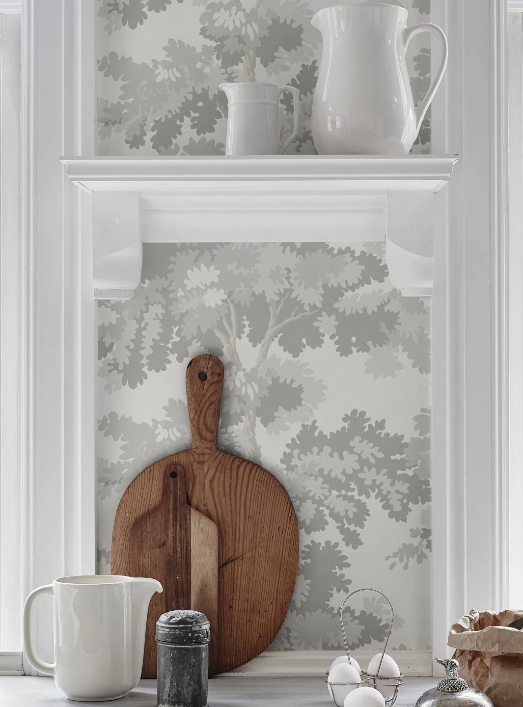 Tapete Raphael Trees Grau 3 Tapete Raphael Trees Grau – Bild 3