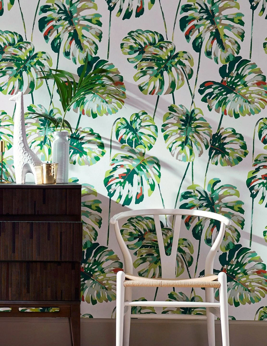 Tapete Ronja Grüntöne 1 Tapete Ronja Grüntöne