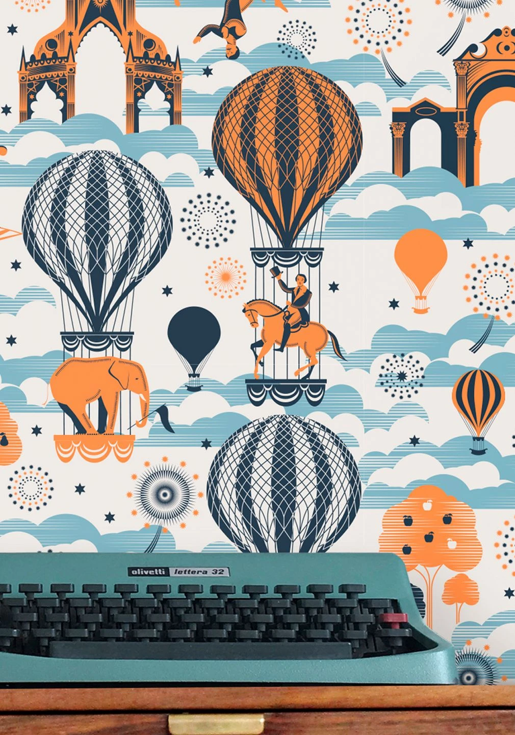 Tapete Rosi Orange 1 Tapete Rosi Orange