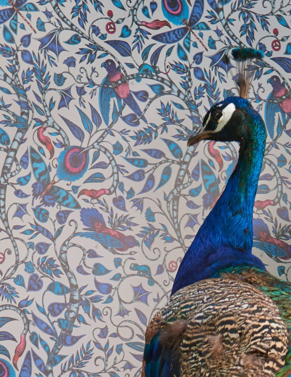 Tapete Rousseau Blautöne 2 Tapete Rousseau Blautöne – Bild 2