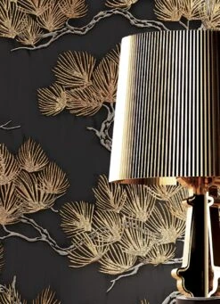 Tapete Sagano Anthrazitgrau -Tapetengeschäft Sagano A 431731 2880x1440