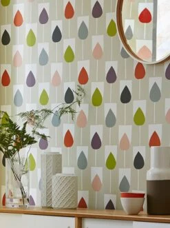 Tapete Sanza Farngrün